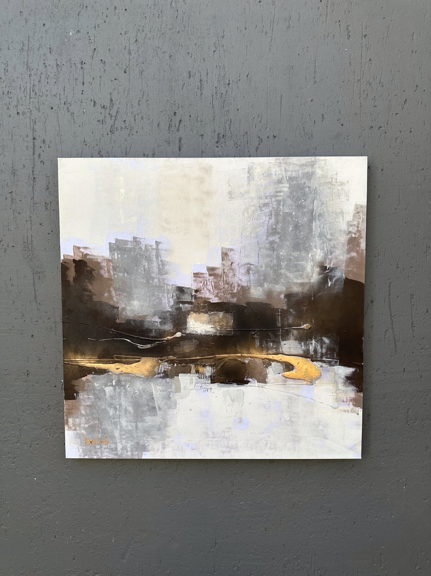 Urban Echoes - Original Artwork by Rena De Kok