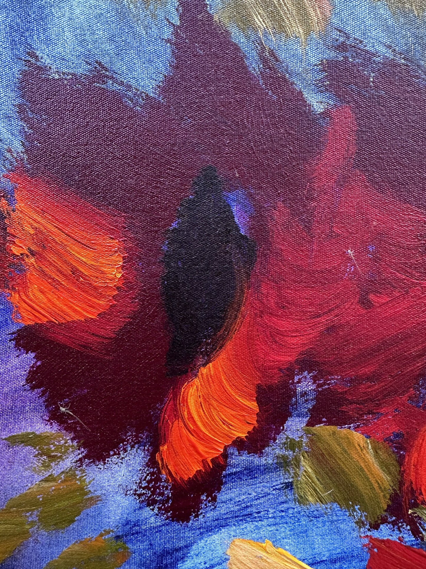 Wildflower Burst – Original Artwork by Bosch