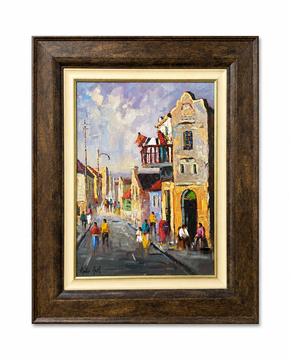 District Six Streetscape – Original Artwork