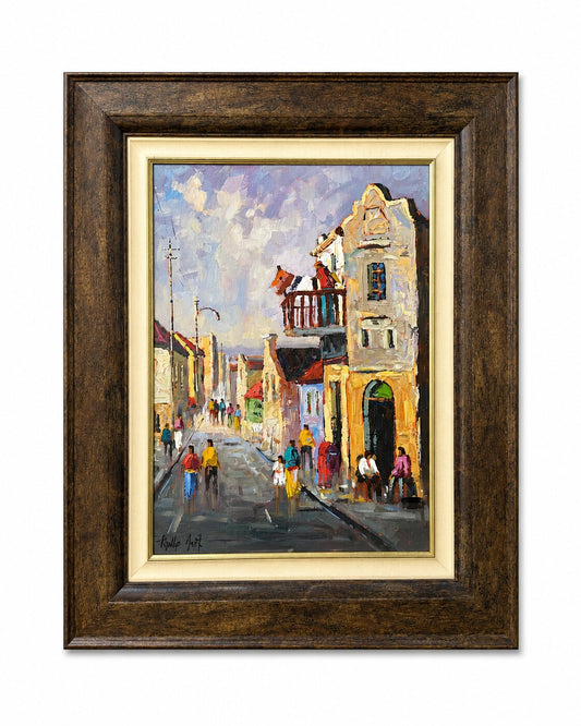 District Six Streetscape – Original Artwork
