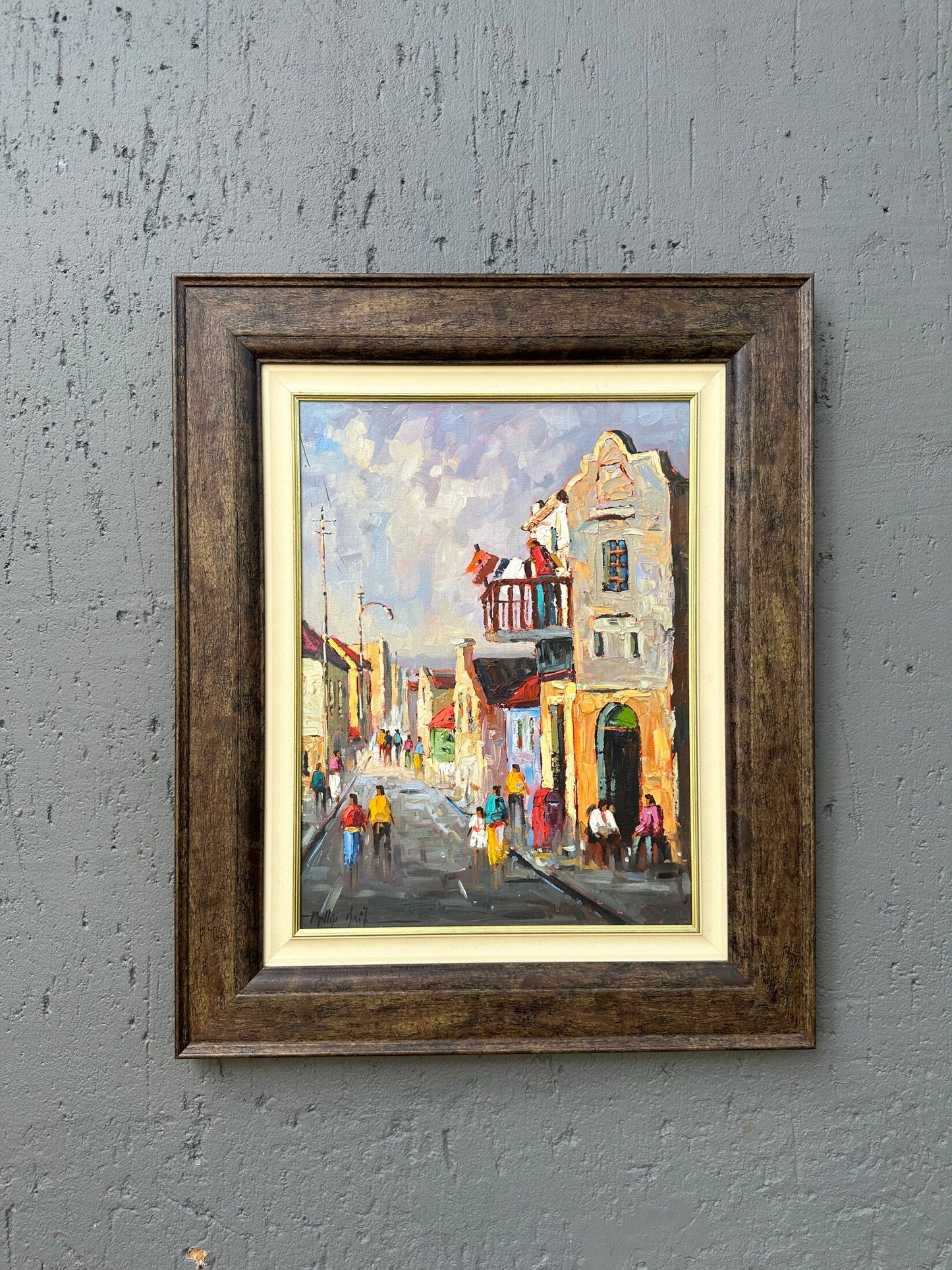 District Six Streetscape – Original Artwork