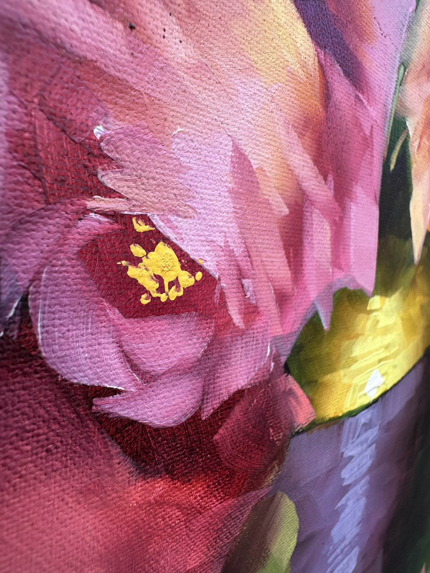 Roses in Purple – Original Artwork by Jeanette Dykman