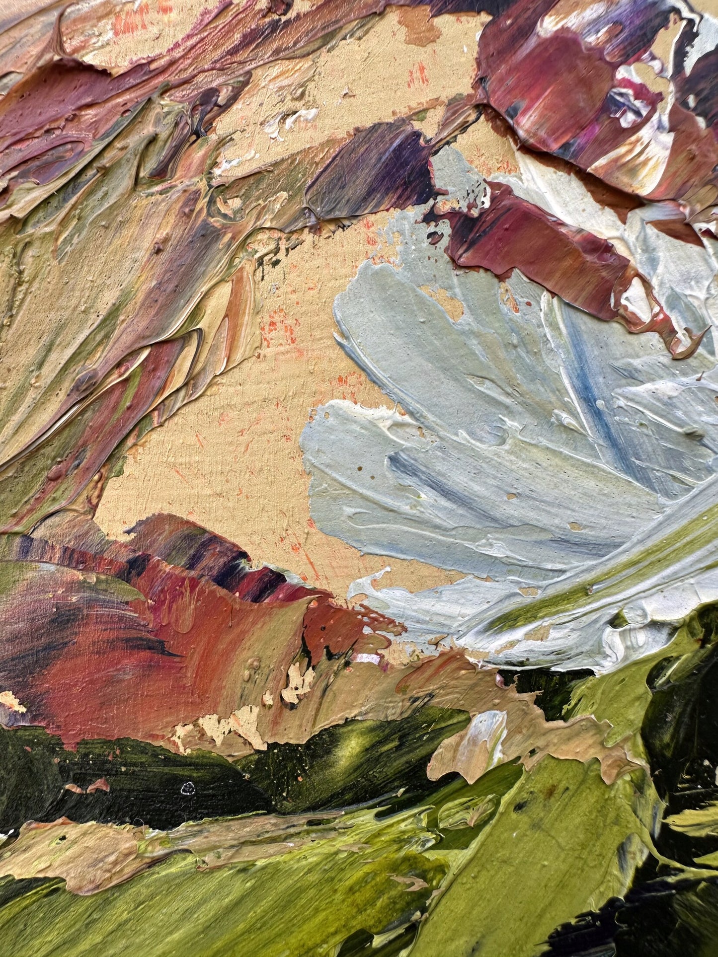 Still Life with Fruit and Blossom – Original Artwork by Margaret Gradwell