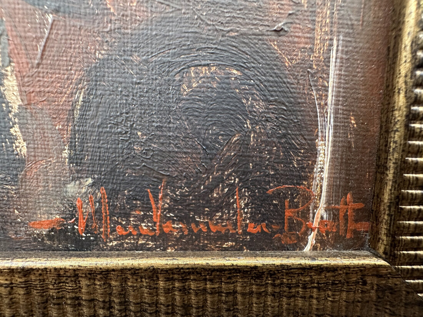 Reflection in Gold – Original Artwork