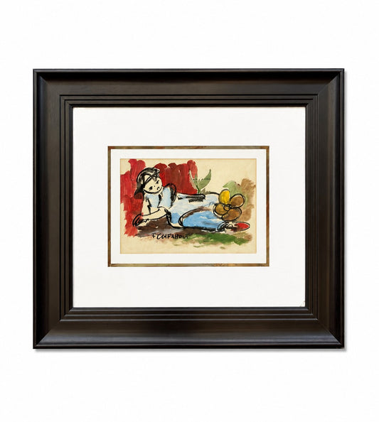 Afternoon Rest – Original Artwork by F. Cufrhout