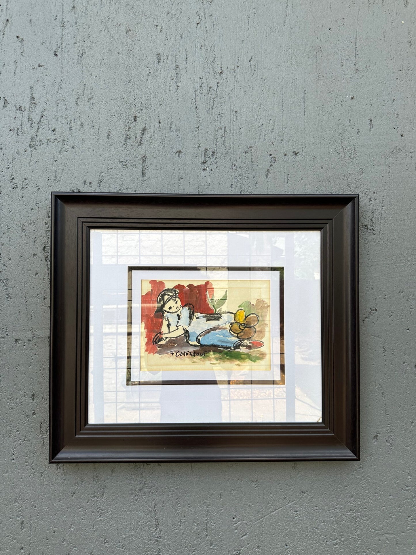 Afternoon Rest – Original Artwork by F. Cufrhout