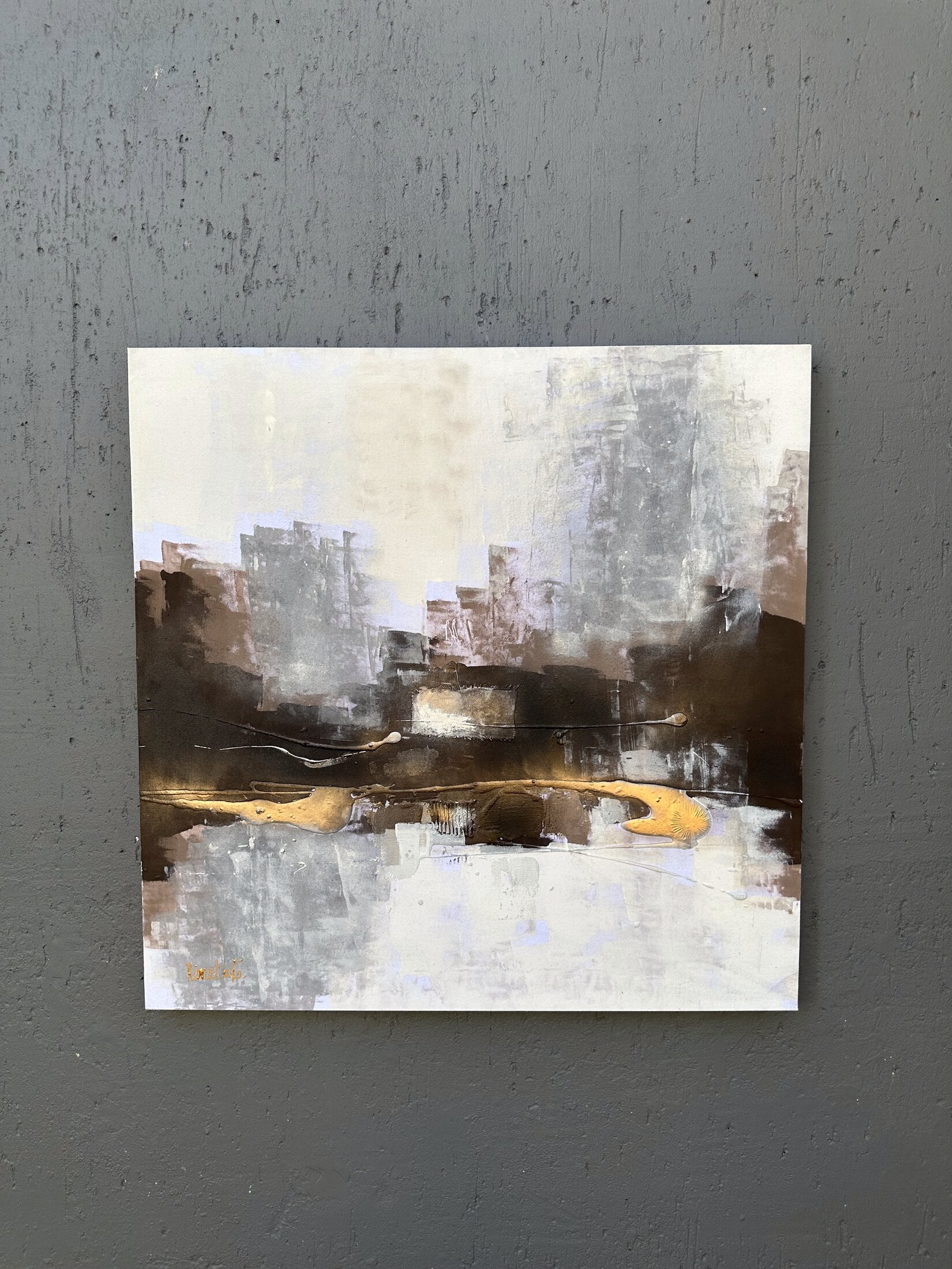 Urban Echoes - Original Artwork by Rena De Kok