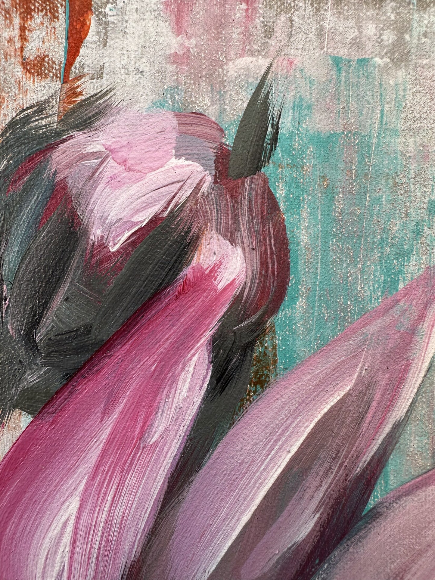 Pink Protea Study – Original Artwork