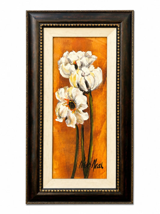 White Orchid Study – Original Artwork